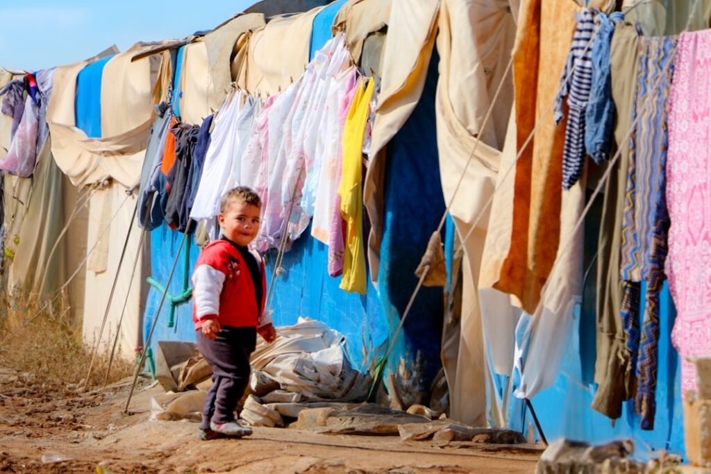 Photo Refugee children