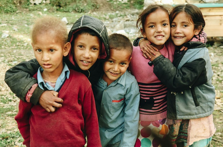 Photo children's charity online